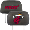 NBA - Miami Heat Embroidered Head Rest Cover Set - 2 Pieces