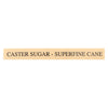 India Tree Gourmet Spices & Specialties Caster Sugar  - Case of 6 - 16 OZ