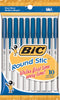 Bic GSMP101-BLU Blue Round Stic™ Ballpoint Pen (Pack of 12)