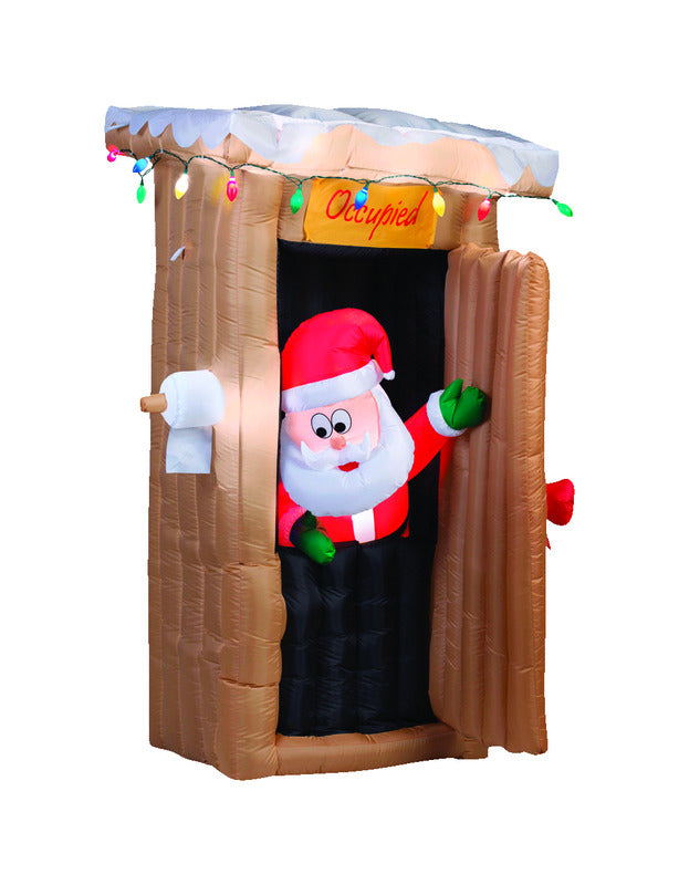 7 ft. Las Vegas Raiders Santa Inflatable