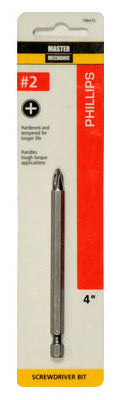 #2 Phillips 4-In. Screwdriver Bit