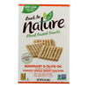 Back To Nature - Crackers Rsmry&olive Oil - Case of 12 - 8.5 OZ