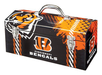 Windco 16.25 in. Cincinnati Bengals Art Deco Tool Box Multicolored