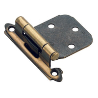 Amerock 2-3/4 in. L Antique Brass Door Hinge 1 pk