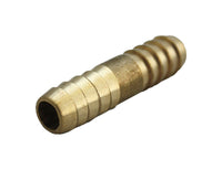 JMF Brass 1/4 in. Dia. x 1/4 in. Dia. Coupling 1 pk Yellow (Pack of 10)