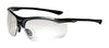 3M  Smart Lens  Anti-Fog Safety Glasses  Clear Lens Black Frame 1 pc.