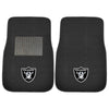 NFL - Las Vegas Raiders Embroidered Car Mat Set - 2 Pieces