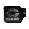 NFL - Chicago Bears Black Metal Hitch Cover