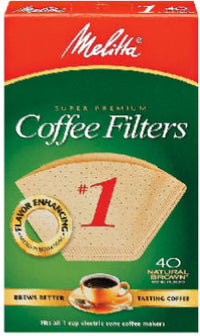 Melitta 1 cups Brown Cone Coffee Filter 1 pk