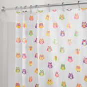 InterDesign 30015 Owlz Shower Curtain