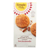 Simple Mills Soft Baked Snickerdoodle Cookies - Case of 6 - 6.2 OZ