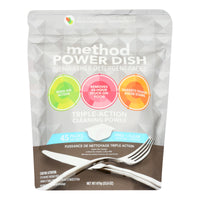 Method Products Inc - Dish Det Free/clear 45pod - Case of 6 - 23.8 OZ