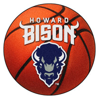 Howard University Basketball Rug - 27in. Diameter