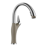 Artona Pull Down 1.5 GPM - PVD Steel/Truffle