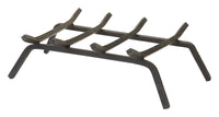 Vestal Black Painted Steel Fireplace Grate