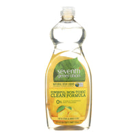 Seventh Generation Dish Liquid - Fresh Citrus and Ginger - 25 oz - Case of 12