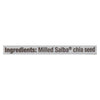 Salba Smart Premium Ground Salba Chia Seeds - 6.4 oz - Case of 6