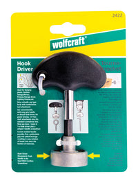 Wolfcraft  Hook  4 in. L Multi-Bit Driver  Multi-Material  1 pc.