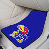 University of Kansas Carpet Car Mat Set - 2 Pieces