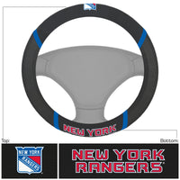 NHL - New York Rangers Embroidered Steering Wheel Cover