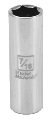 1/4-Inch Drive 7/16-Inch 6-Point Deep Socket