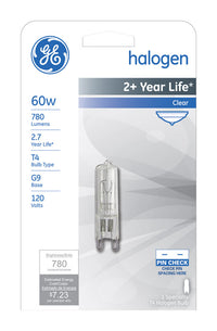 GE Edison 60 W T4 Specialty Halogen Bulb 780 lm Daylight 1 pk (Pack of 5)