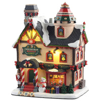 Lemax Multicolored Supply Loft Christmas Village 12.44 in.