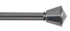 kenney Satin Nickel Silver Curtain Rod 28 in.   L X 48 in.   L