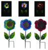 Meadow Creek Assorted Iron 18 in.   H Secret Flower Solar Garden Stake (Pack of 12).