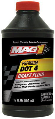 Dot 4 Premium Brake Fluid, 12-oz.