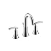 Ultra Faucets Sweep Polished Chrome Widespread Bathroom Sink Faucet 6-10 in.