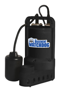 The Basement Watchdog 1/2 HP 3900 gph Thermoplastic Tethered Float Switch AC Submersible Sump Pump