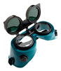 Forney  7 in. L x 3 in. W Welding Goggles  Green  1 pk