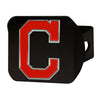 MLB - Cleveland Indians Black Metal Hitch Cover - 3D Color Emblem