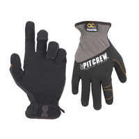 CLC Pit Crew Men's Mechanic's Glove Black/Gray M