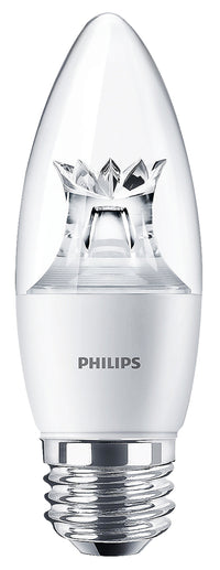 Phillips 458661 7 Watt E26 B12 Soft White Led Dimmable Light Bulb