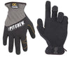 CLC Pit Crew Men's Mechanic's Glove Black/Gray XL