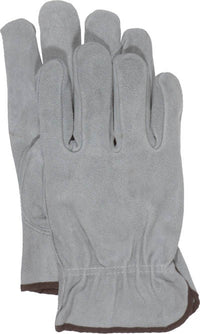 Boss Gloves 4065L Large Grey Unlined Split Leather Gloves                                                                                             