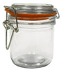 Anchor Hocking 98907 9.4 Oz Glass Heremes Clamp Jar