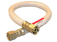 Appliance & Faucet Connector, Flexible Poly, 3/8 Compression x 3/8 Compression x 16-In.