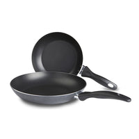 T-Fal  Aluminum  Fry Pan Set  8 & 10 in. Black