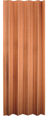 Folding Closet Door, Fruitwood Vinyl, 32-36 x 80-In.