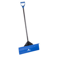 Pusher Shovel, Plastic Blade, 24-In.