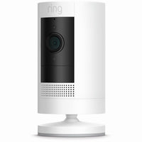 Ring Stick Up Battery Powered Indoor and Outdoor White Security Camera