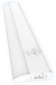 Good Earth Lighting UC1138WH124LF0G 24" White Finish LED Smooth Light Under Cabinet Light