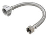 BK Products Proline 1/2 in. FIP Sizes X 7/8 in. D Ballcock 20 in. Stainless Steel Toilet Supply Line