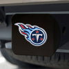 NFL - Tennessee Titans  Black Metal Hitch Cover - 3D Color Emblem