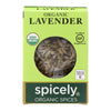 Spicely Organics - Organic Lavender - Case of 6 - 0.1 oz.