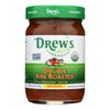 Drew's Organics Double Fire Roasted Salsa - 12 Oz. - Case of 6