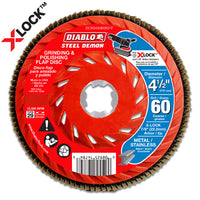 X-Lock Flap Disc, 60-Grit, 4.5-In.